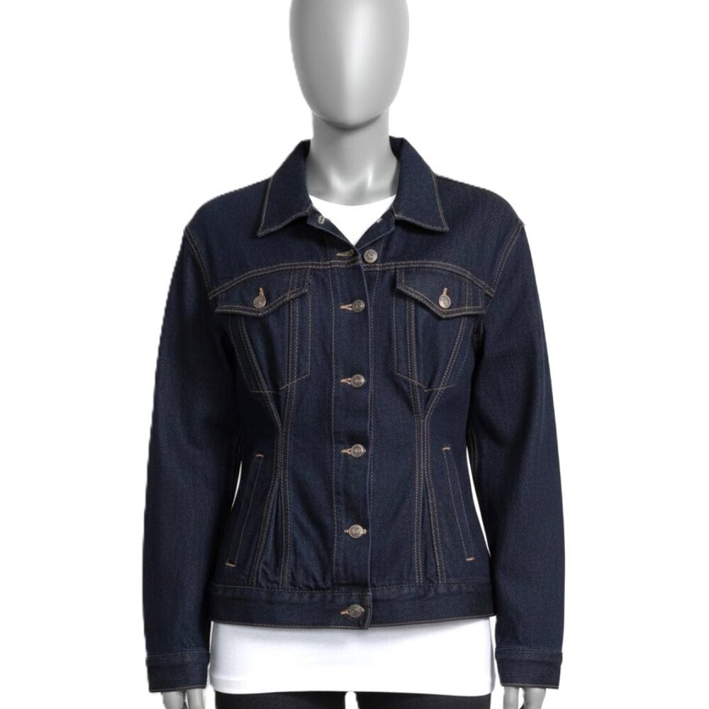 NWT Current/Elliott The Corset Trucker in Hearst Denim Jean Jacket 0 / XS $328